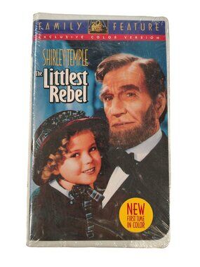 (1935) Still Sealed The Littlest Rebel Rated PG Family/War VHS Cassette Tape